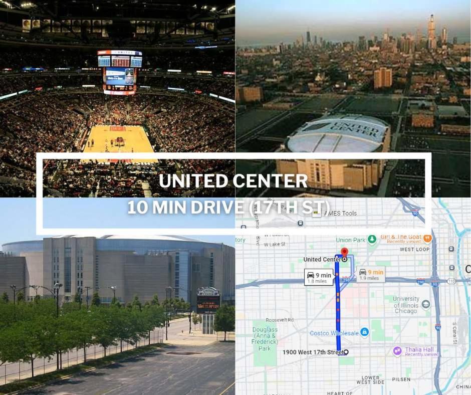 2 Bed & 3 Bath Chicago Condo Εξωτερικό φωτογραφία