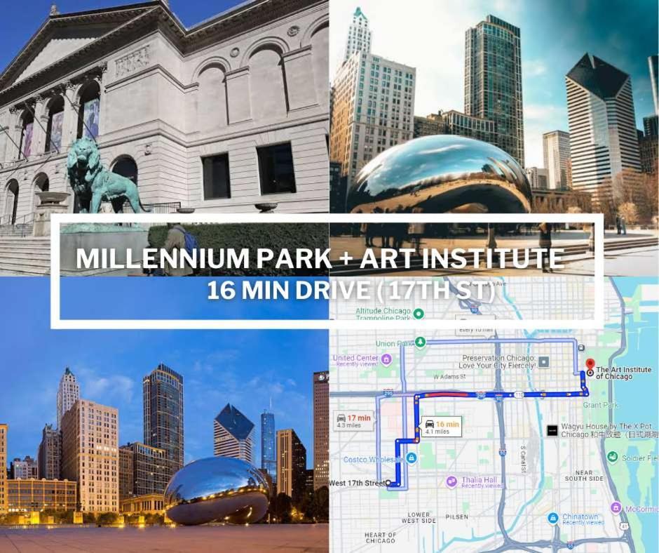 2 Bed & 3 Bath Chicago Condo Εξωτερικό φωτογραφία